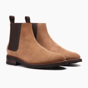 Thursday Boots Chelsea Boot in Honey Suede